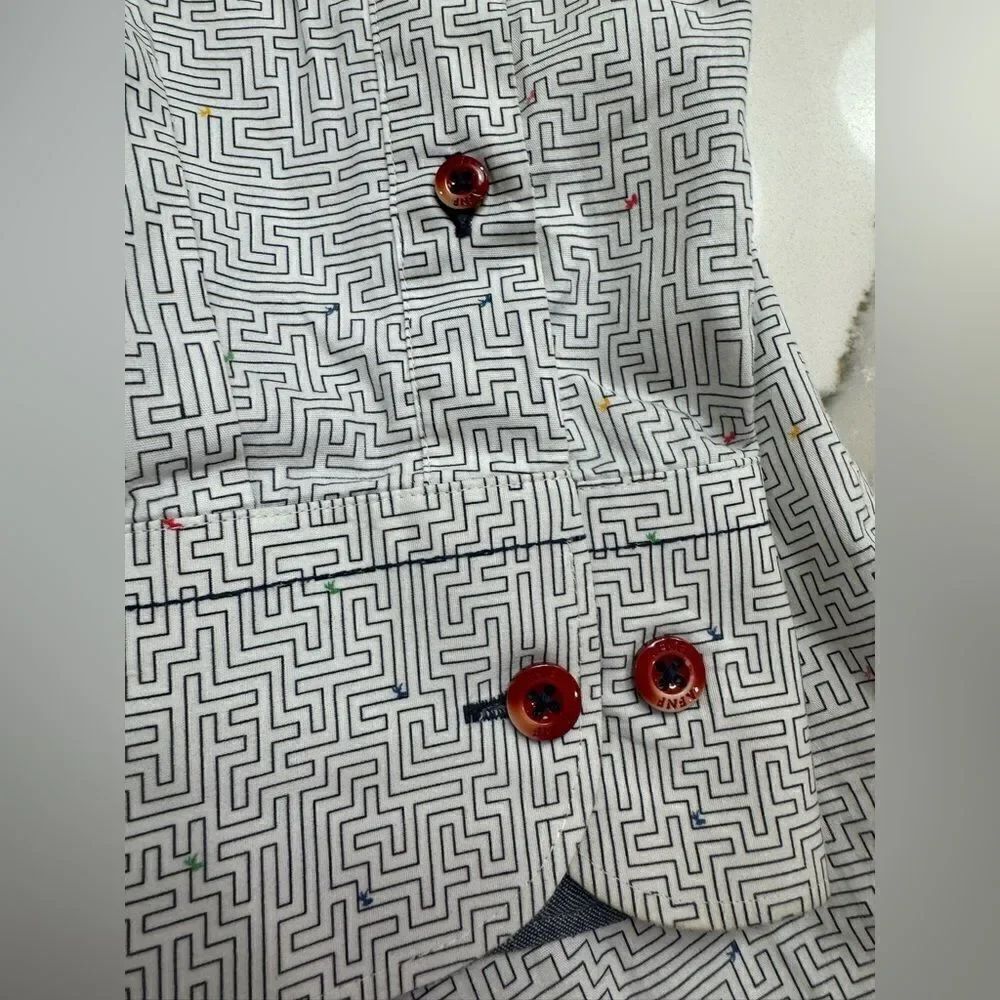 A Fish Named Fred button up shirt - Picture 4 of 8